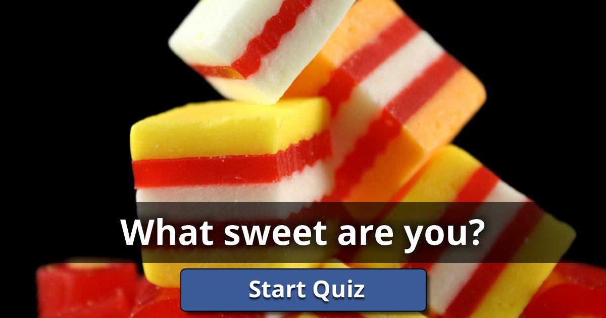 What Sweet Are You? | Lusorlab Quizzes